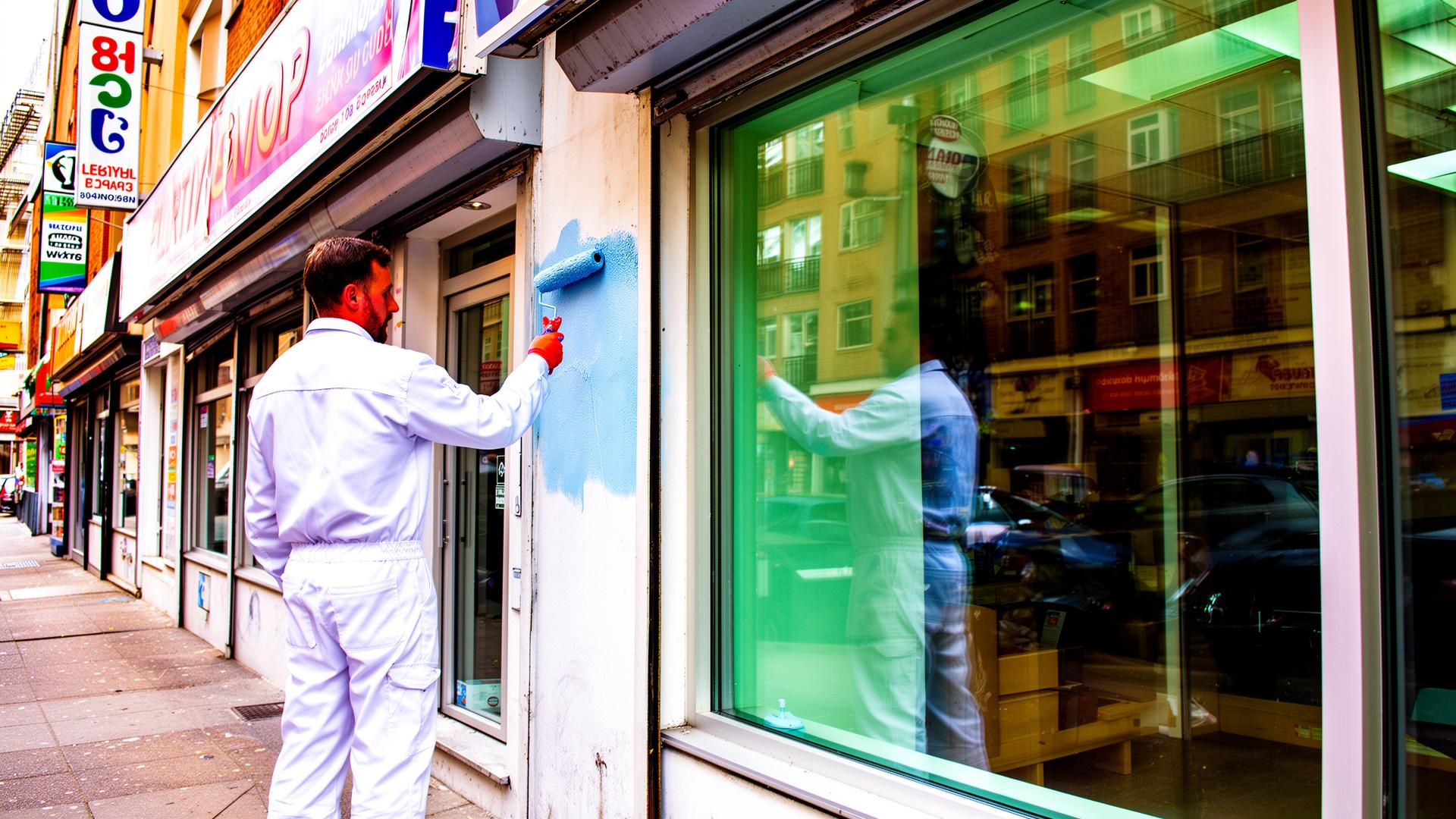 Pintura Comercial em Porto Belo - empresa de pintura no litoral norte de SC - Rodrigues Inovações e Pinturas